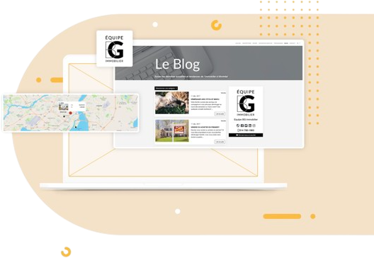 1clic.IMMO is a turnkey website solution specifically adapted for real estate professionals. Impress your clients and gain prospects!
