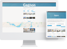 1clic.IMMO is a turnkey website solution specifically adapted for real estate professionals. Impress your clients and gain prospects!